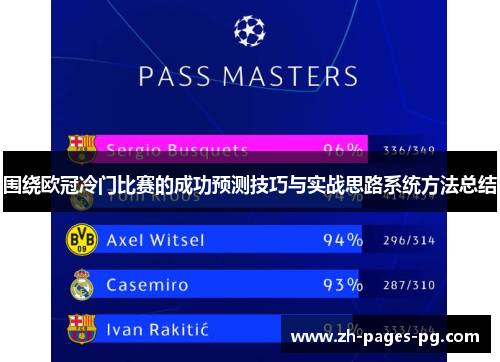 围绕欧冠冷门比赛的成功预测技巧与实战思路系统方法总结 围绕欧冠冷门比赛的成功预测技巧与实战思路系统方法总结